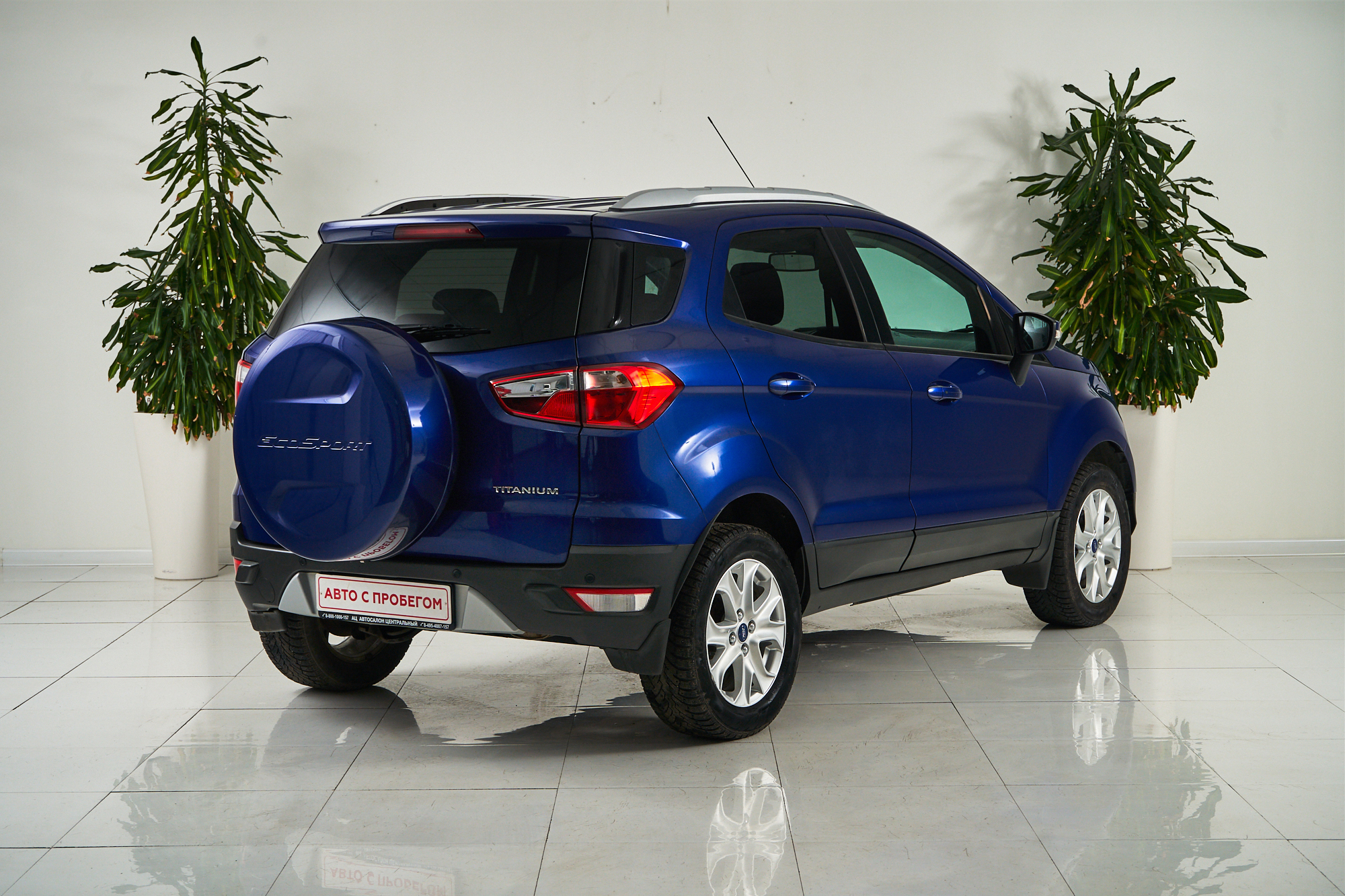 2014 Ford EcoSport I, Синий - вид 5