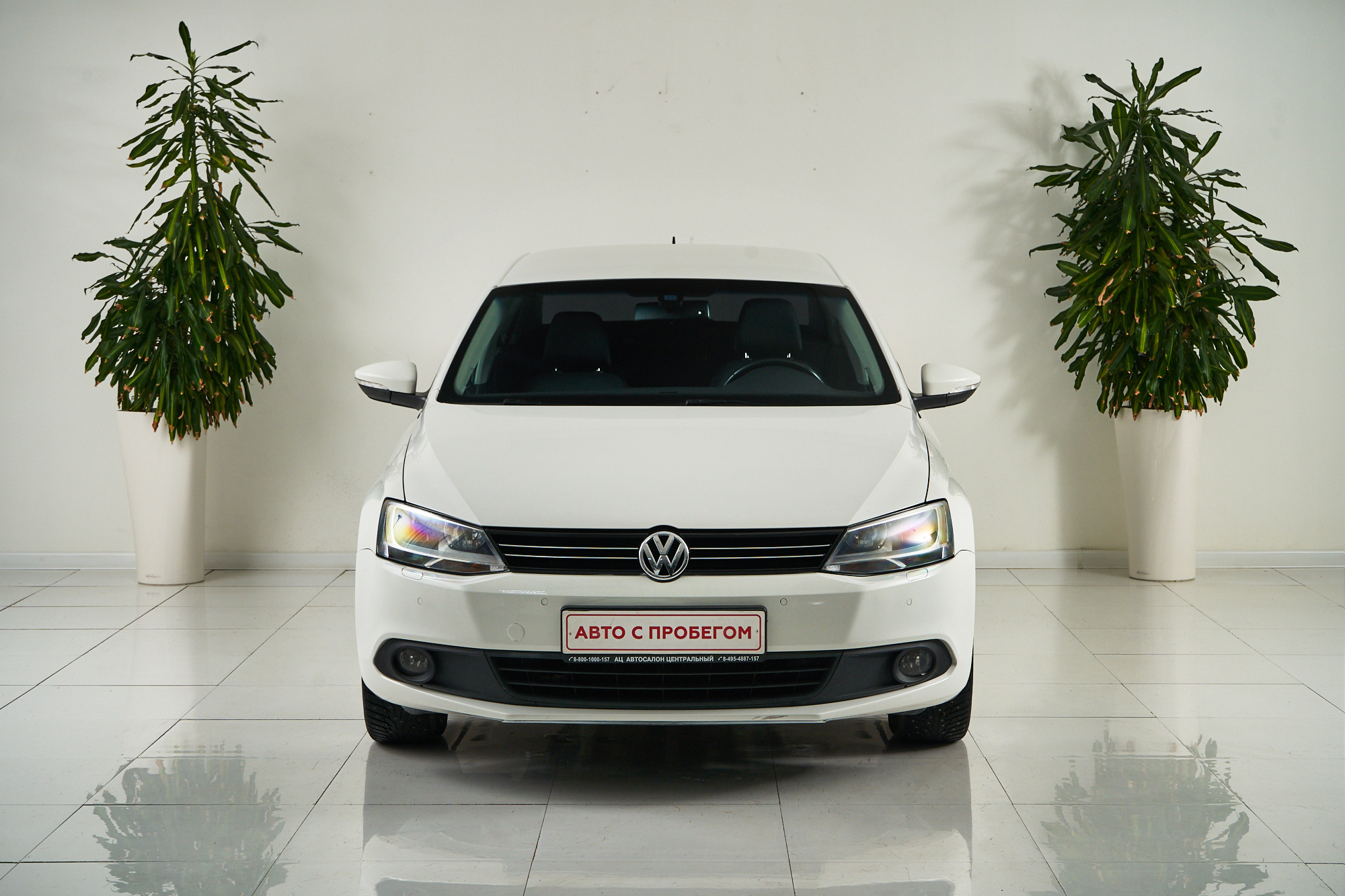 2013 Volkswagen Jetta VI, Белый - вид 2