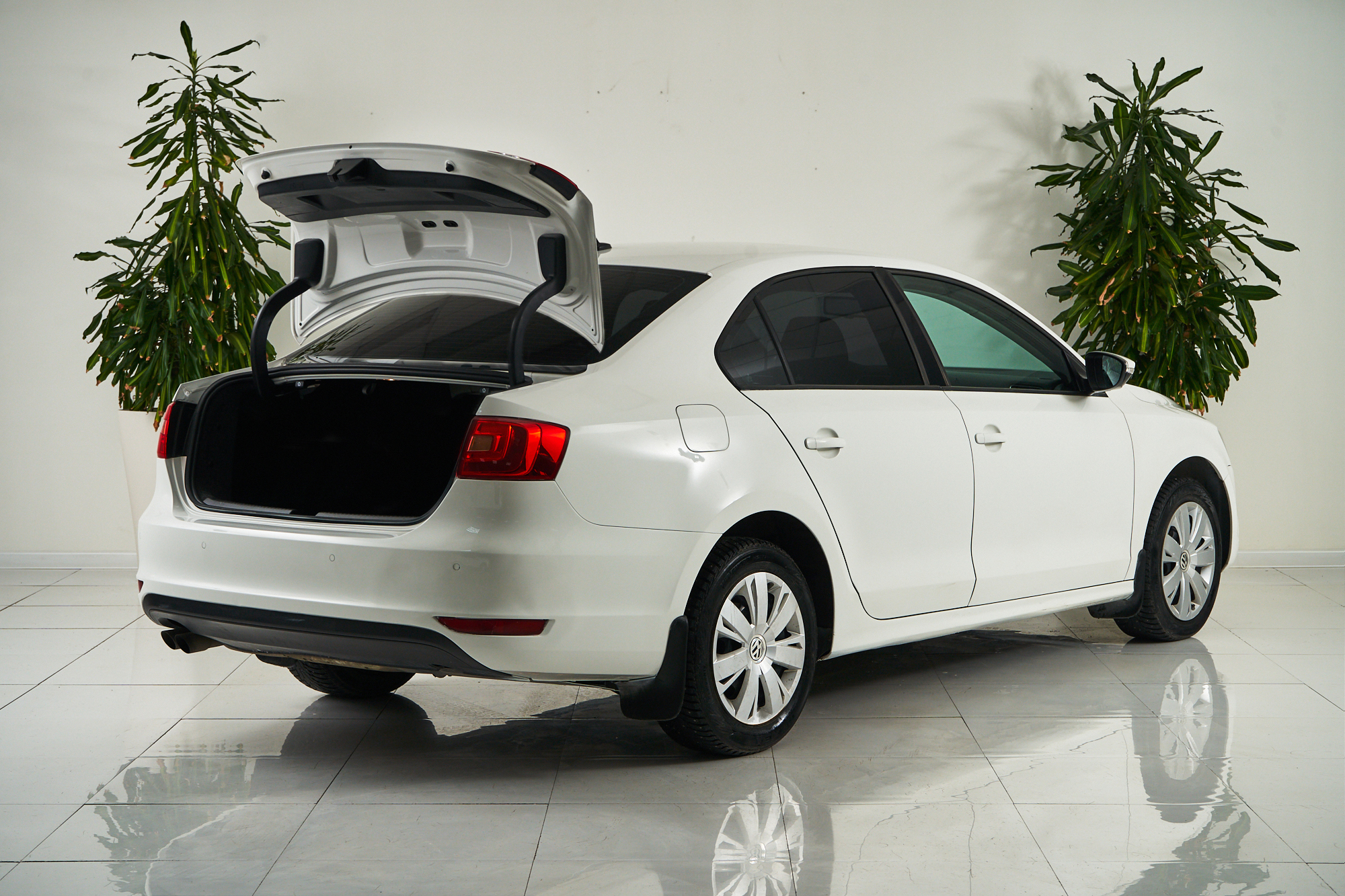2013 Volkswagen Jetta VI, Белый - вид 6