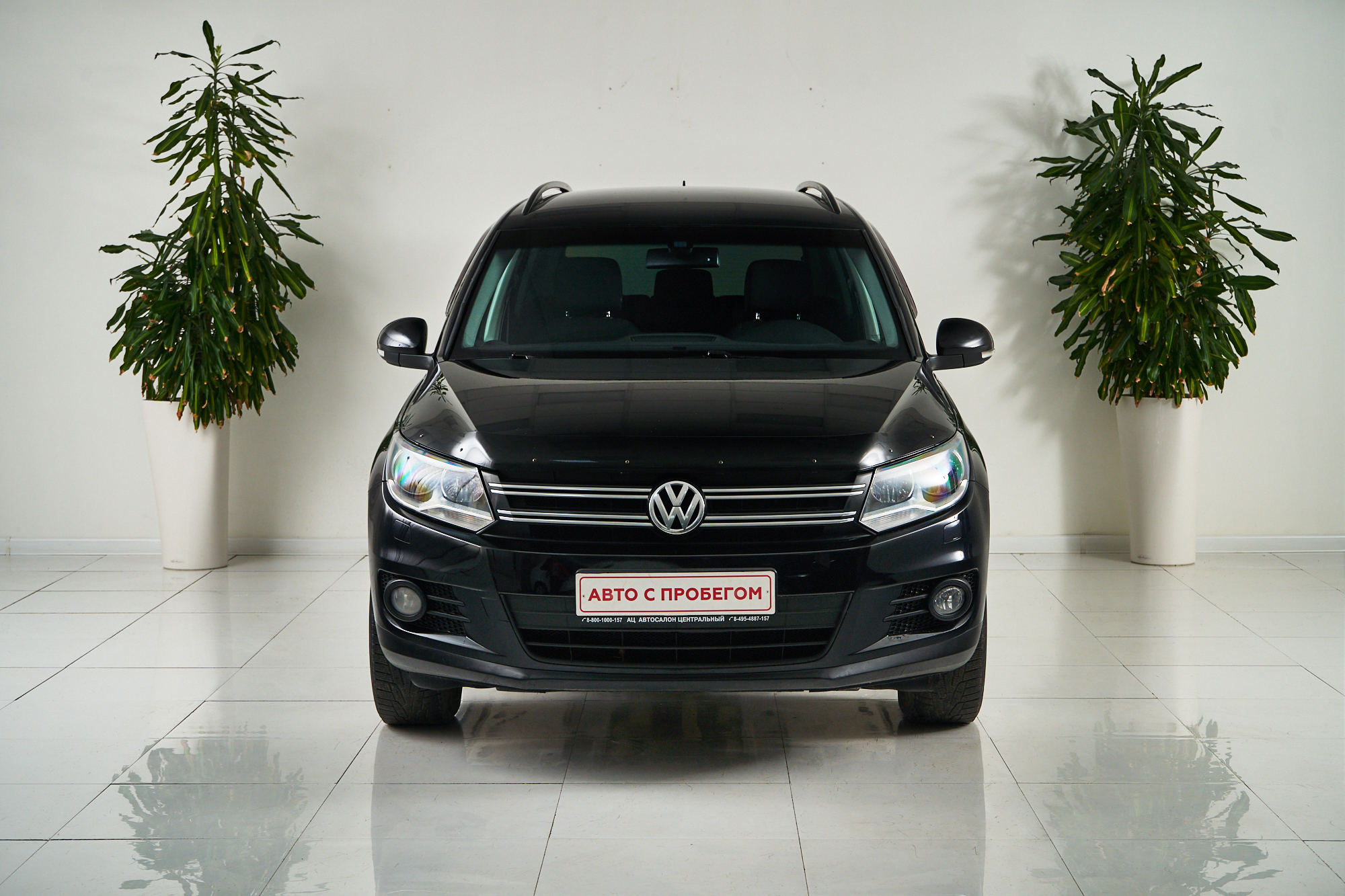 2014 Volkswagen Tiguan I Рестайлинг №6347146, Черный, 889000 рублей - вид 2
