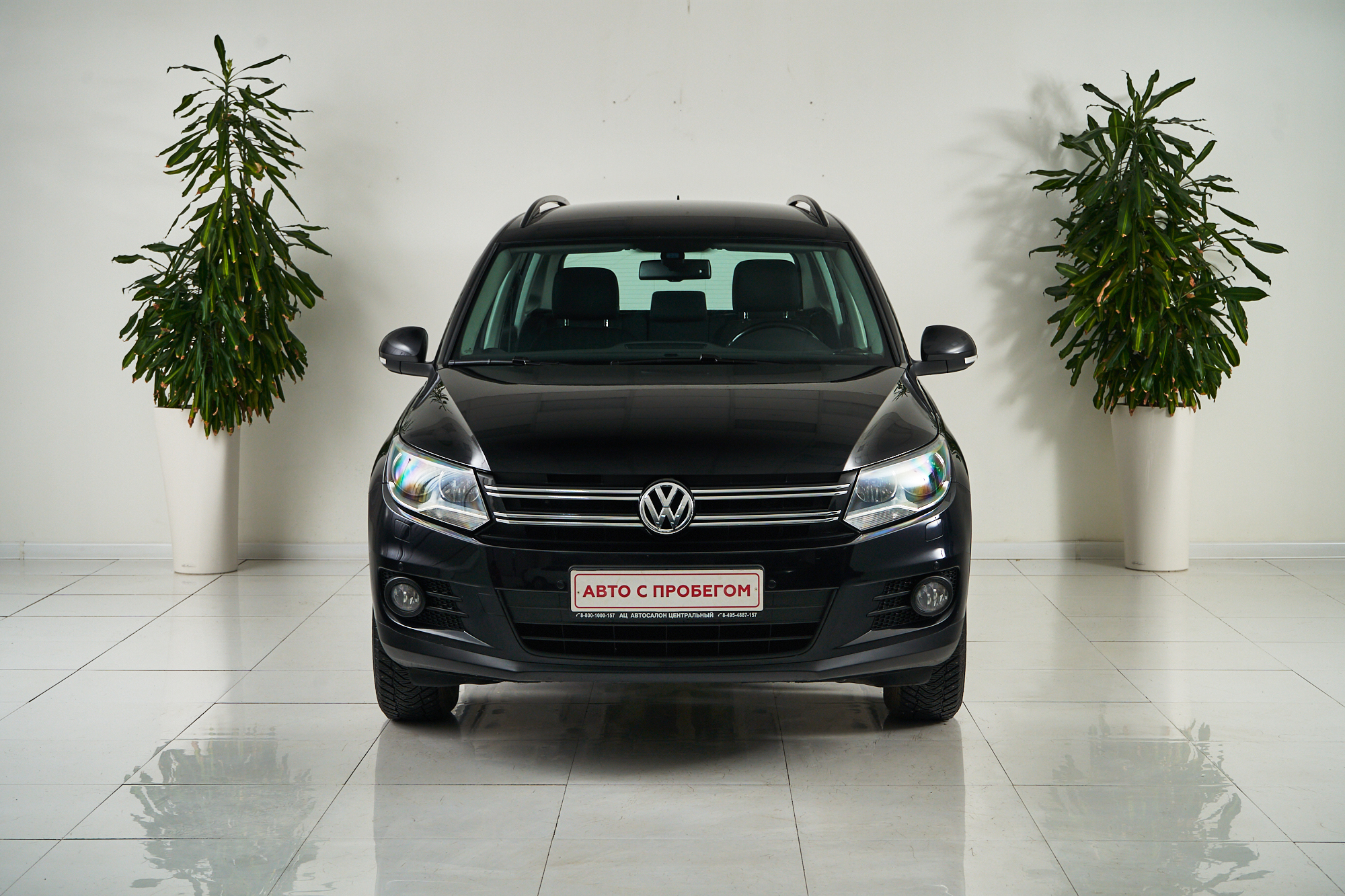 2013 Volkswagen Tiguan I Рестайлинг, Черный - вид 2