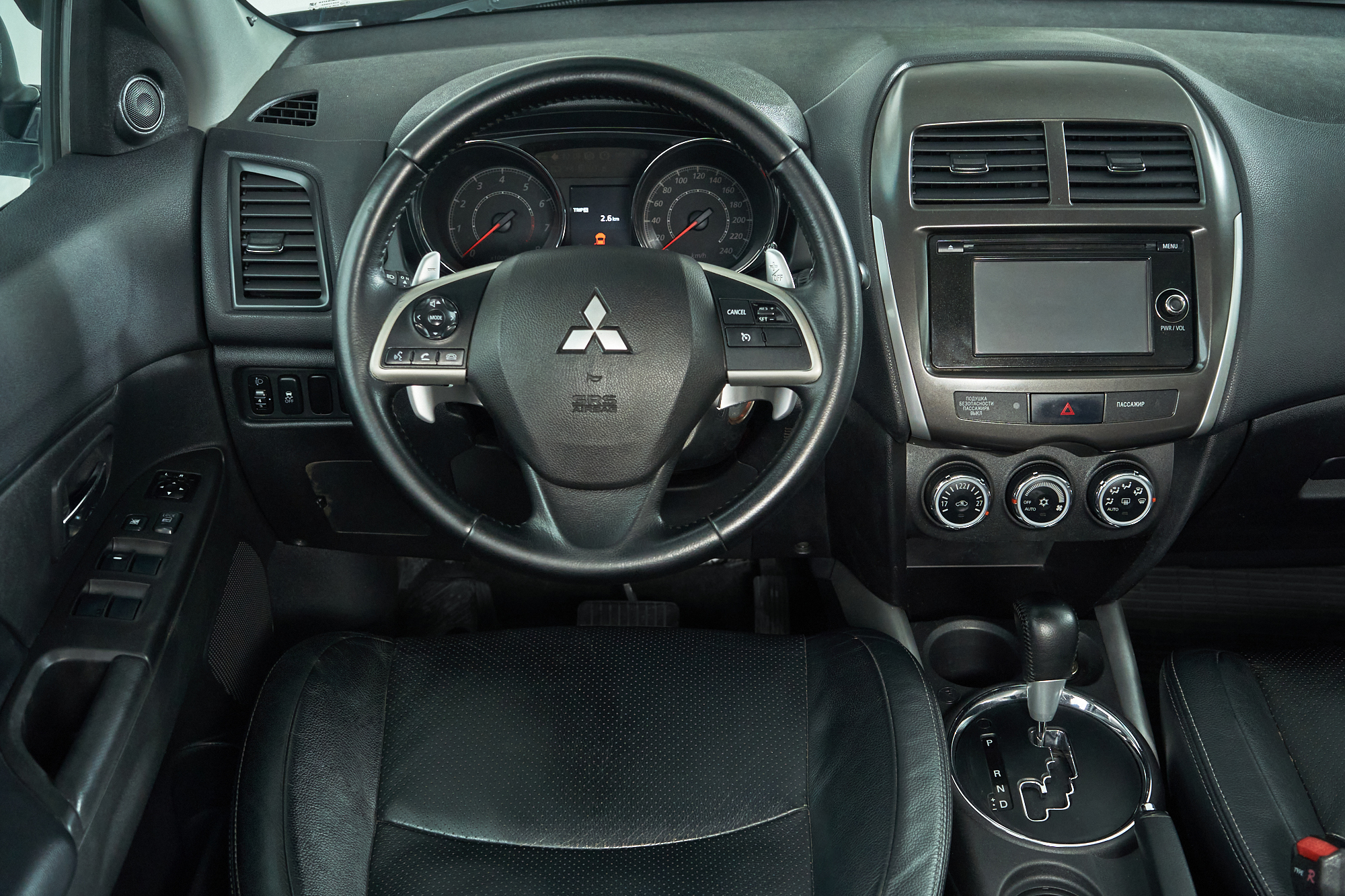 2012 Mitsubishi Asx I Рестайлинг, Черный - вид 9