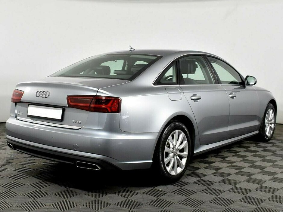 2015 Audi A6  №6394622, Серебряный , 1267000 рублей - вид 3