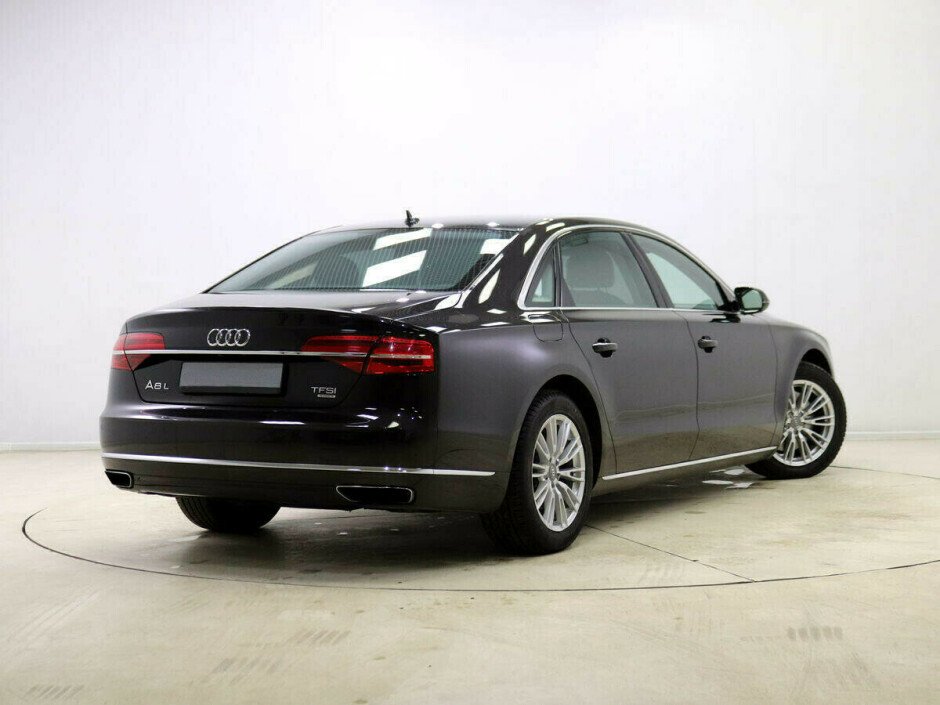 2014 Audi A8  №6394624, Черный , 1307000 рублей - вид 4