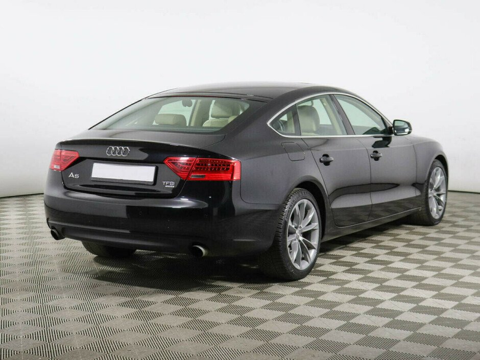 2013 Audi A5 I, Черный металлик - вид 3