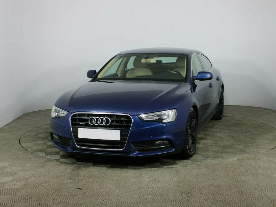 2012 Audi A5 I, Синий металлик - вид 1