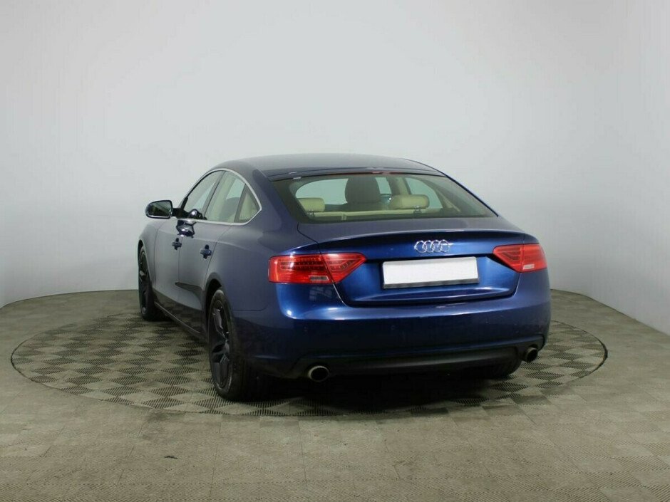 2012 Audi A5 I №6394652, Синий металлик, 877000 рублей - вид 4