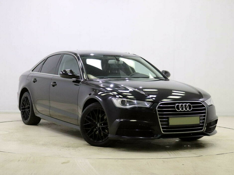2015 Audi A6 IV, Черный металлик - вид 2