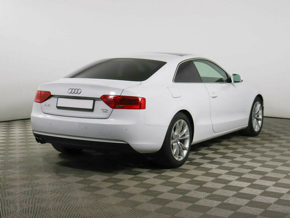 2014 Audi A5 I, Белый  - вид 3