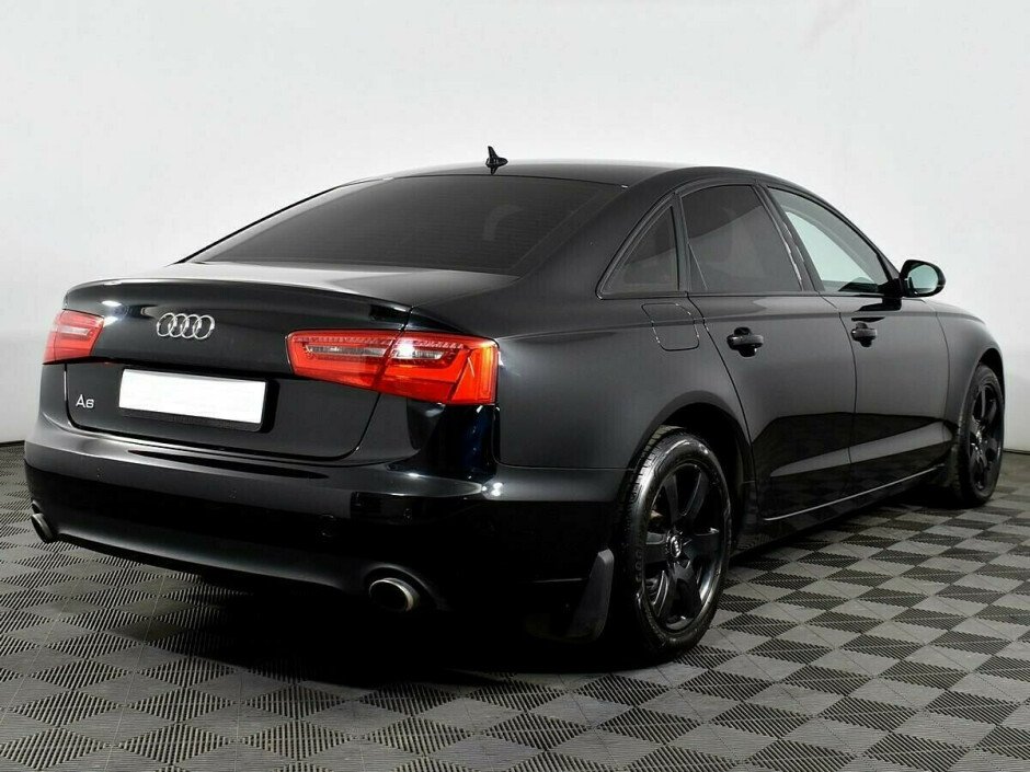 2013 Audi A6 IV, Черный  - вид 4
