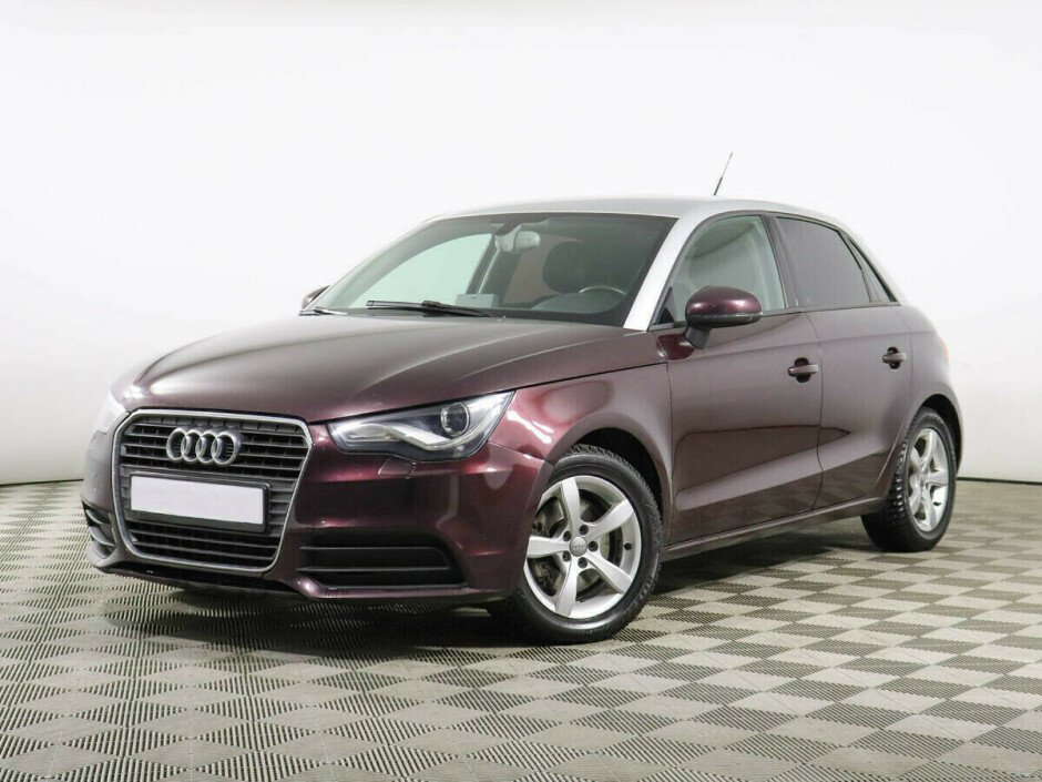 2012 Audi A1 I, Пурпурный металлик - вид 1