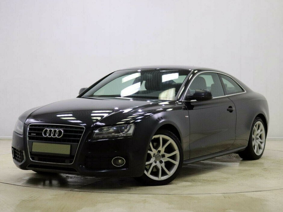 2009 Audi A5 I, Черный  - вид 1