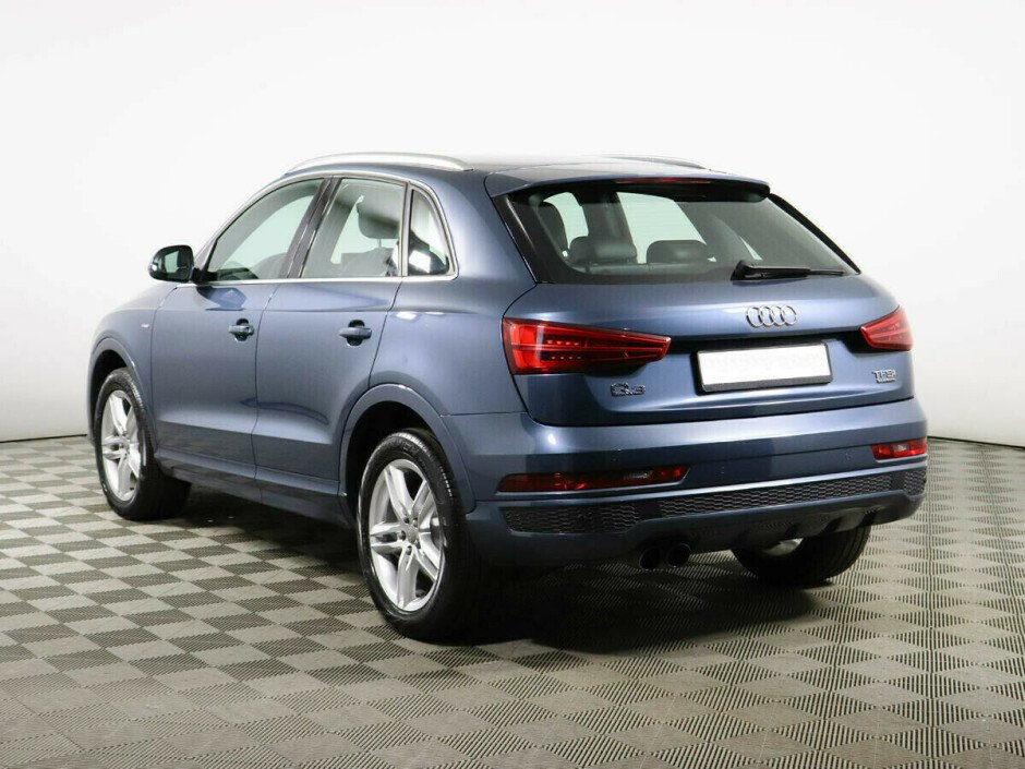 2015 Audi Q3  №6394775, Голубой металлик, 1237000 рублей - вид 4