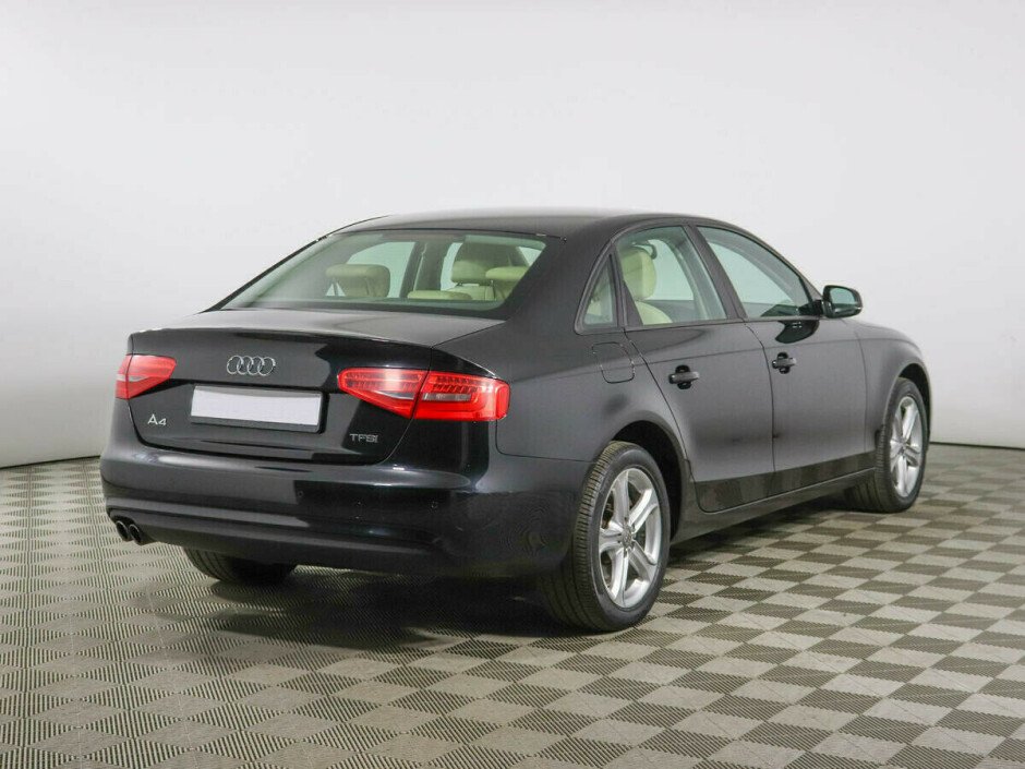 2014 Audi A4  №6394777, Черный металлик, 827000 рублей - вид 4