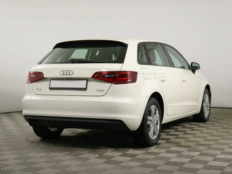 2014 Audi A3 III, Белый  - вид 3