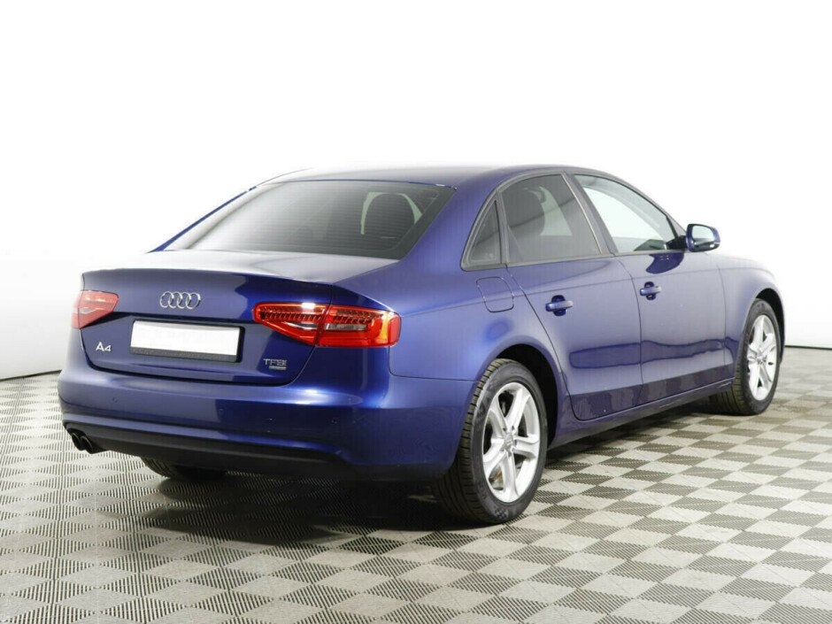 2013 Audi A4 IV №6394807, Синий металлик, 807000 рублей - вид 3