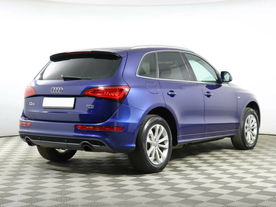 2013 Audi Q5 I, Синий металлик - вид 4