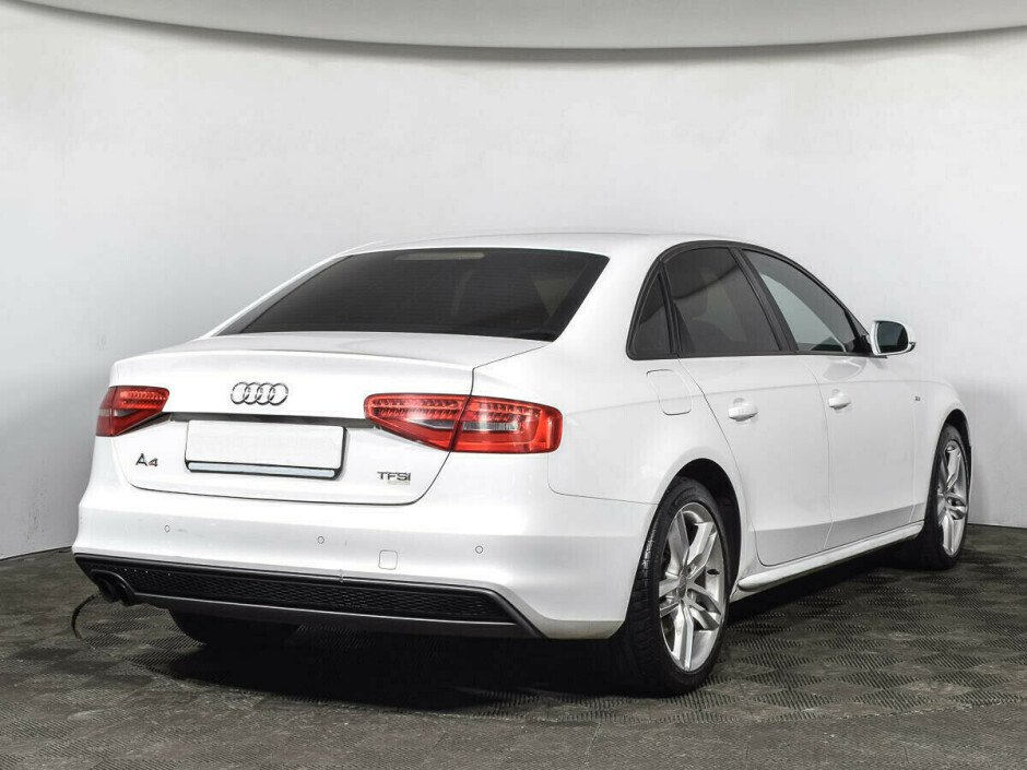 2014 Audi A4 IV №6394824, Белый металлик, 1038000 рублей - вид 2