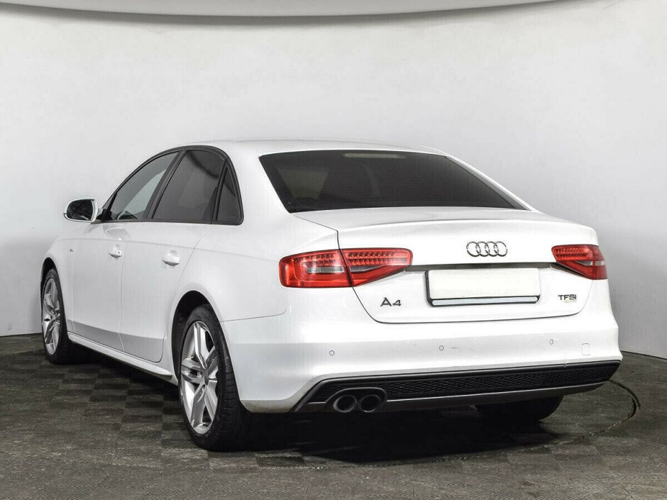2014 Audi A4 IV №6394824, Белый металлик, 1038000 рублей - вид 4