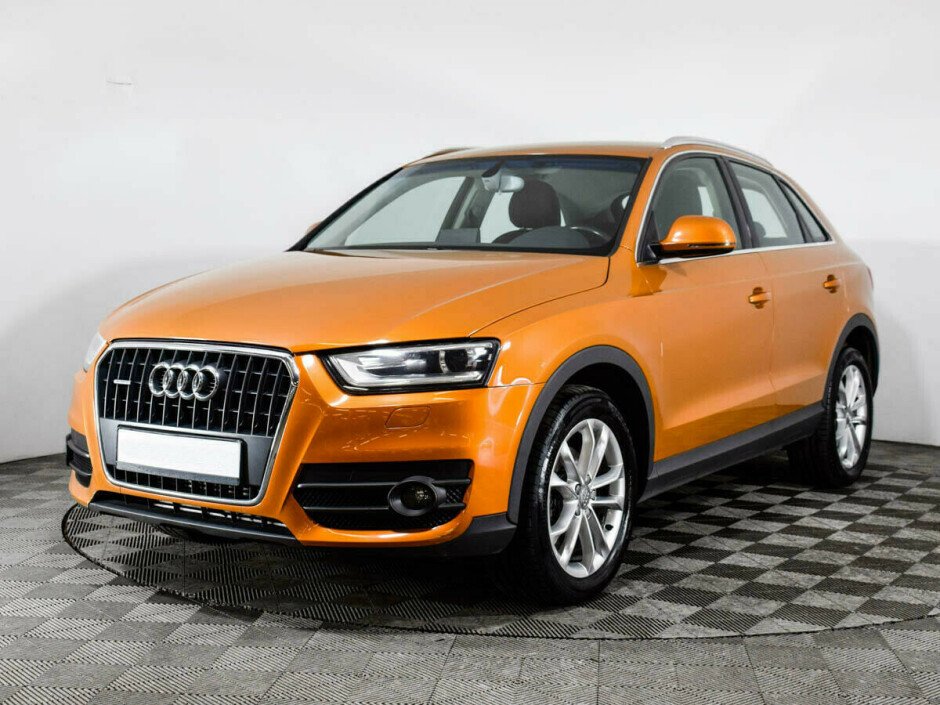 2013 Audi Q3 , Оранжевый металлик - вид 1