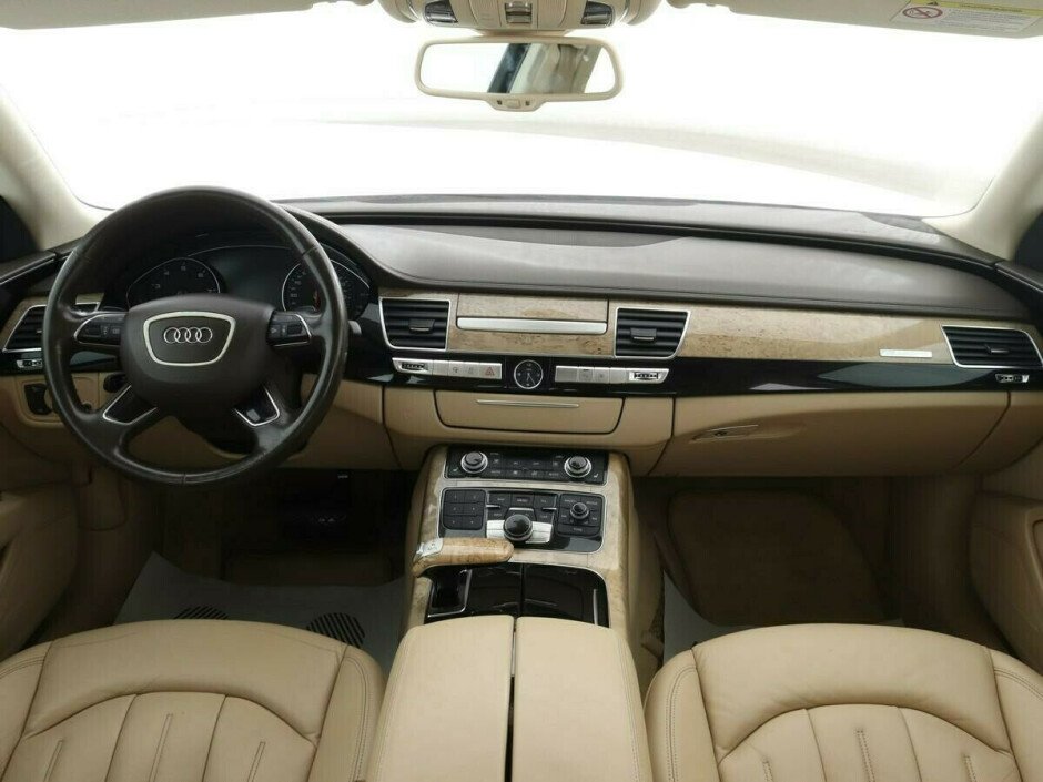 2013 Audi A8 III, Белый металлик - вид 5