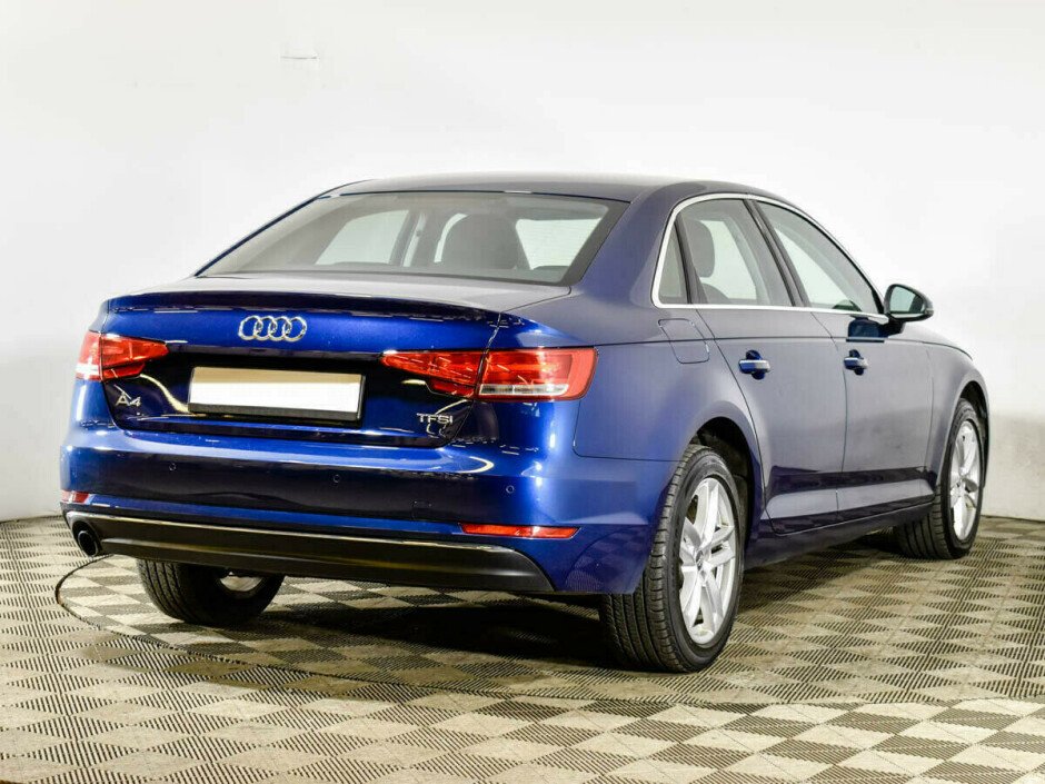 2016 Audi A4 V, Синий металлик - вид 2