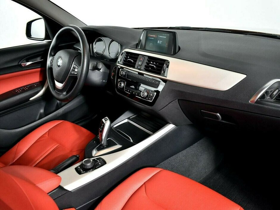 2016 BMW 1-seriya , Красный металлик - вид 5