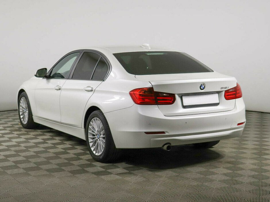 2013 BMW 3-seriya , Белый  - вид 4