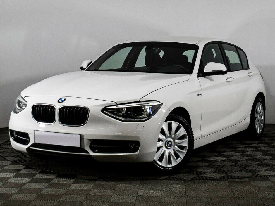 2013 BMW 1-seriya II, Белый  - вид 1