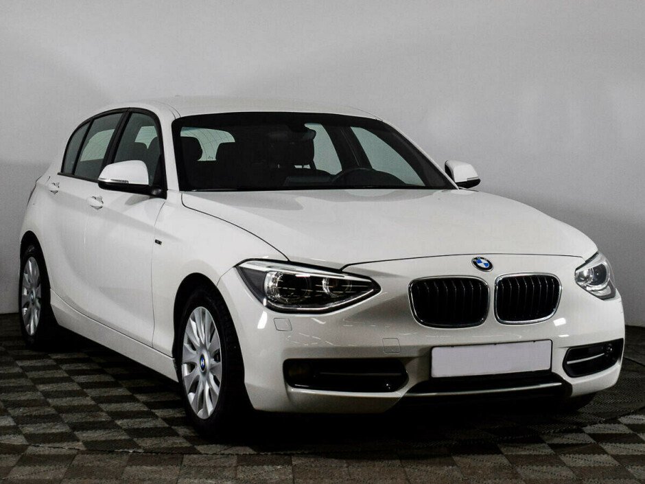 2013 BMW 1-seriya II, Белый  - вид 2