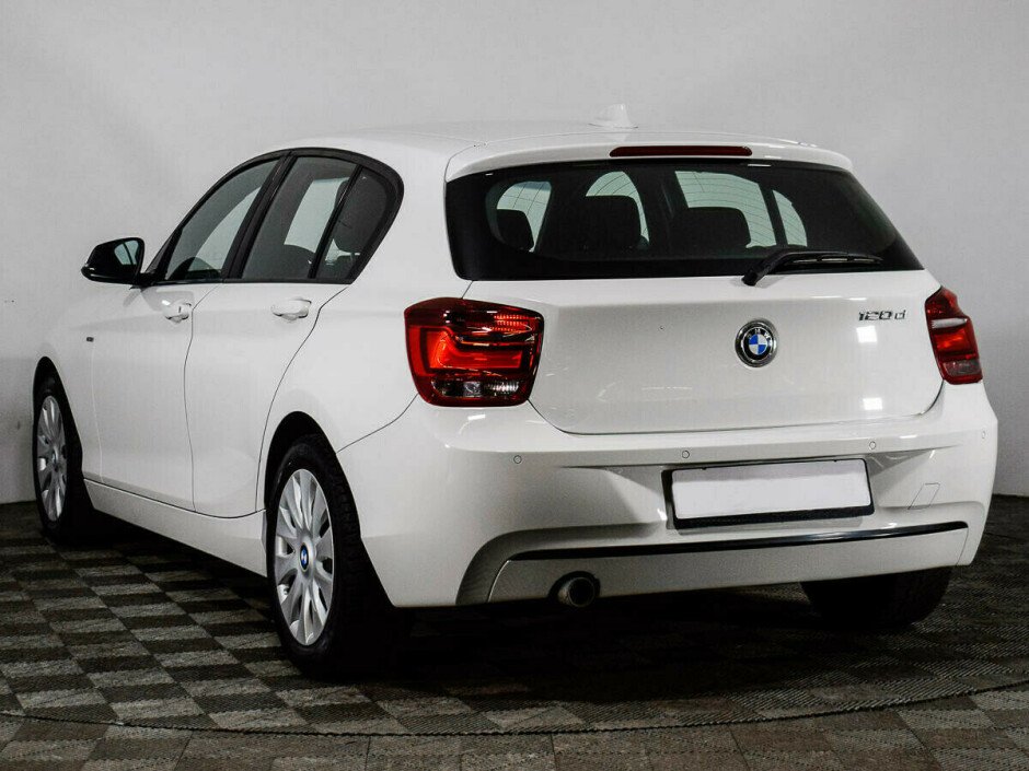 2013 BMW 1-seriya II, Белый  - вид 4