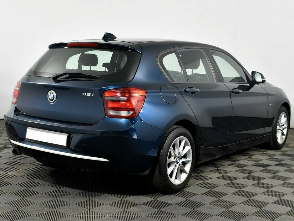 2012 BMW 1-seriya II, Синий металлик - вид 3