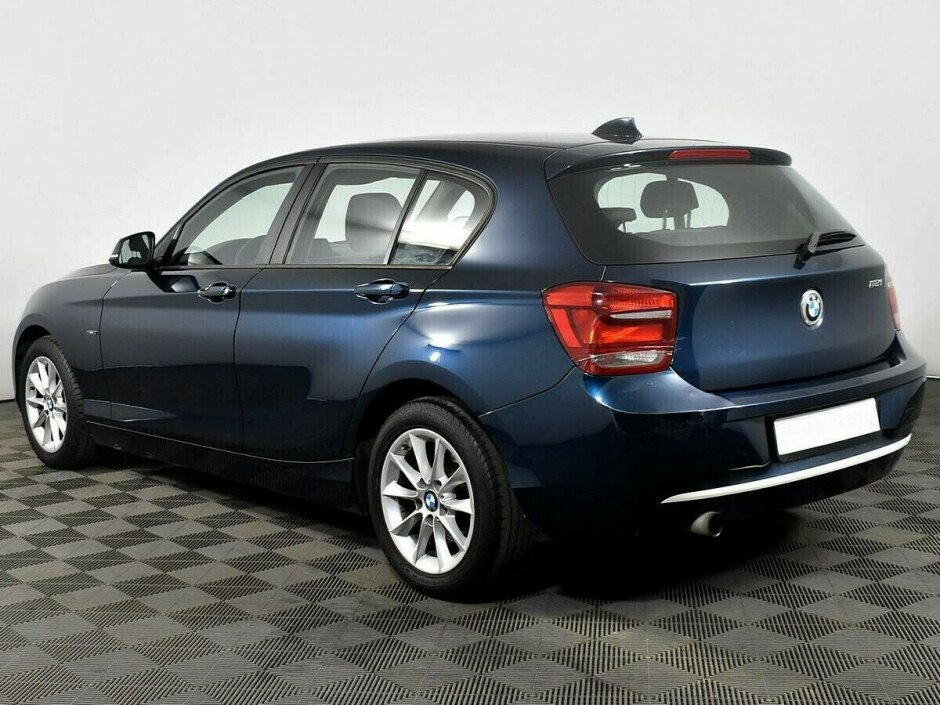 2012 BMW 1-seriya II, Синий металлик - вид 4