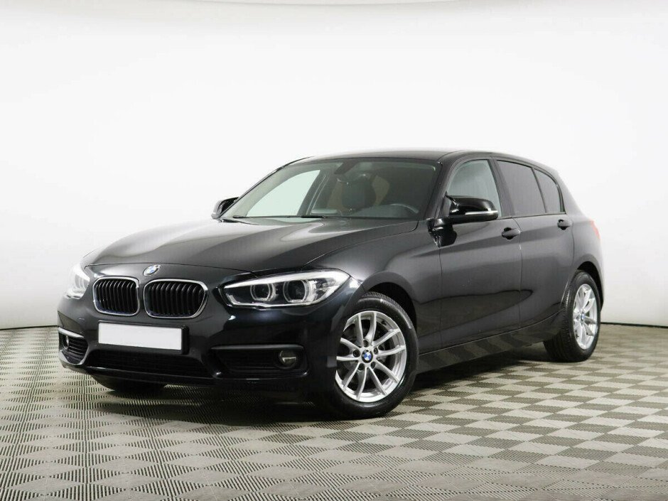 2018 BMW 1-seriya II, Черный металлик - вид 1