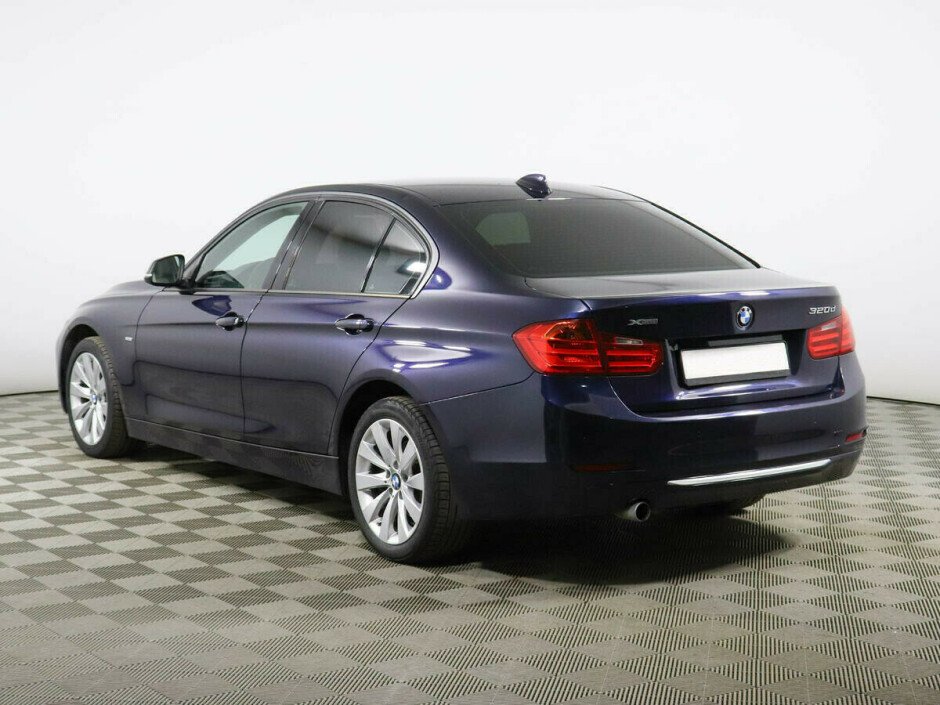 2014 BMW 3-seriya VI, Синий металлик - вид 4