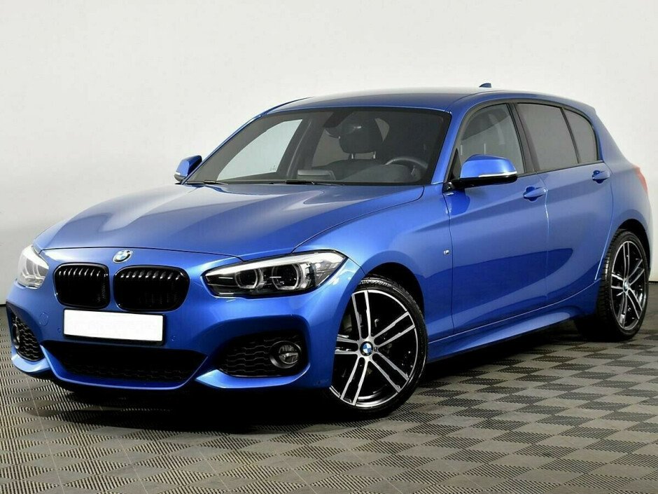 2019 BMW 1-seriya III, Синий металлик - вид 1