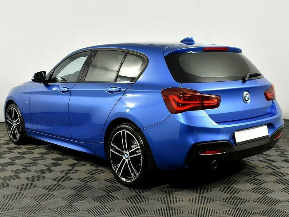 2019 BMW 1-seriya III, Синий металлик - вид 4