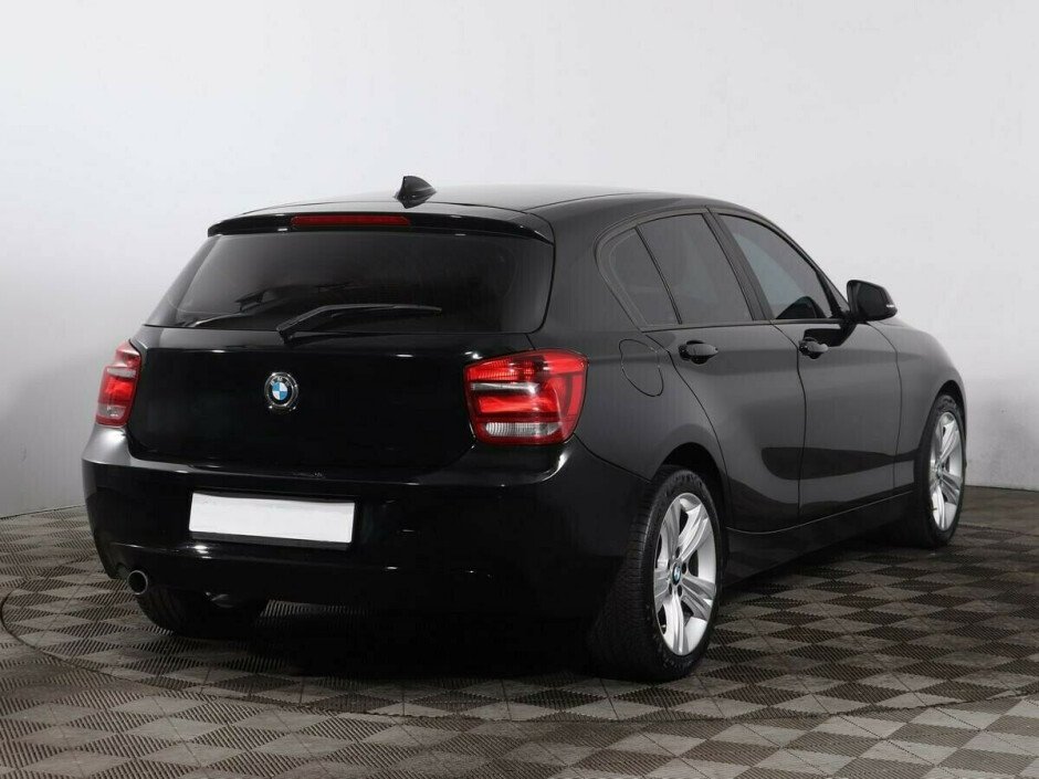 2012 BMW 1-seriya II, Черный металлик - вид 3