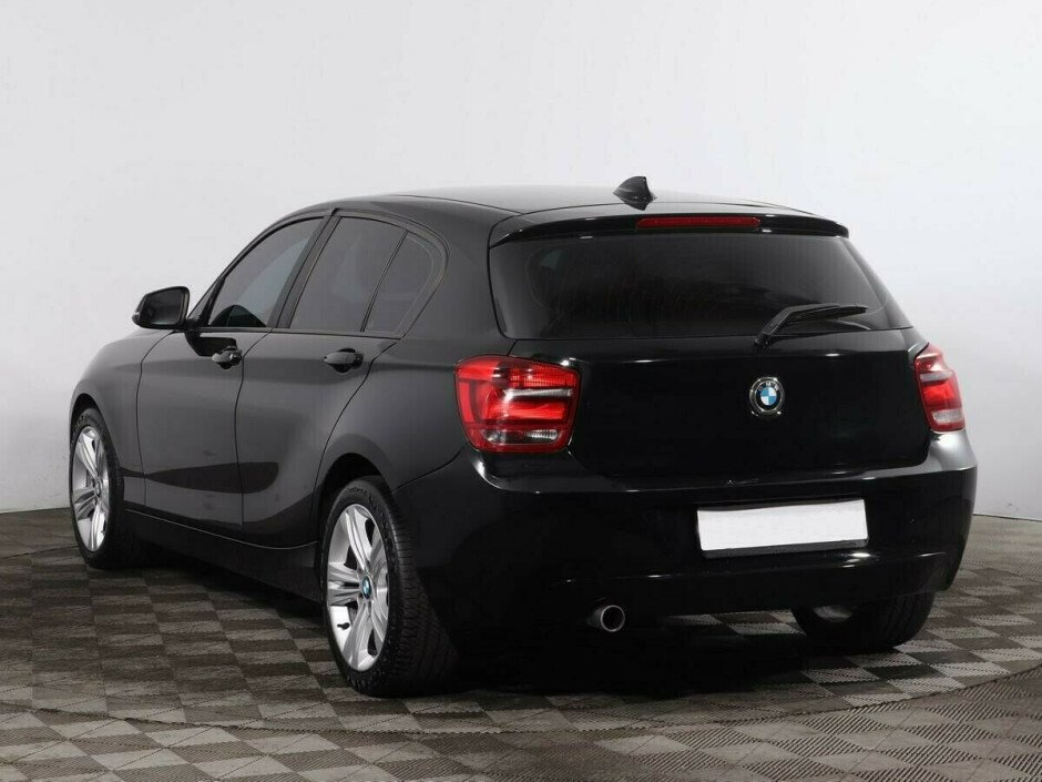 2012 BMW 1-seriya II, Черный металлик - вид 4