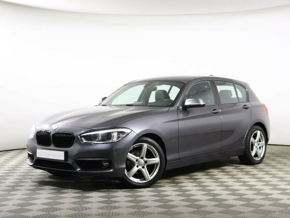 2017 BMW 1-seriya II, Серый металлик - вид 1