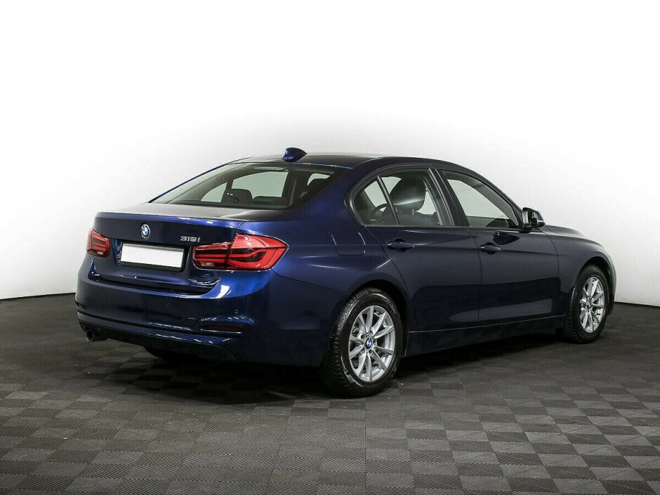 2016 BMW 3-seriya VI, Синий металлик - вид 3