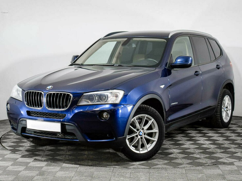 2011 BMW X3 II №6394923, Синий металлик, 847000 рублей - вид 1