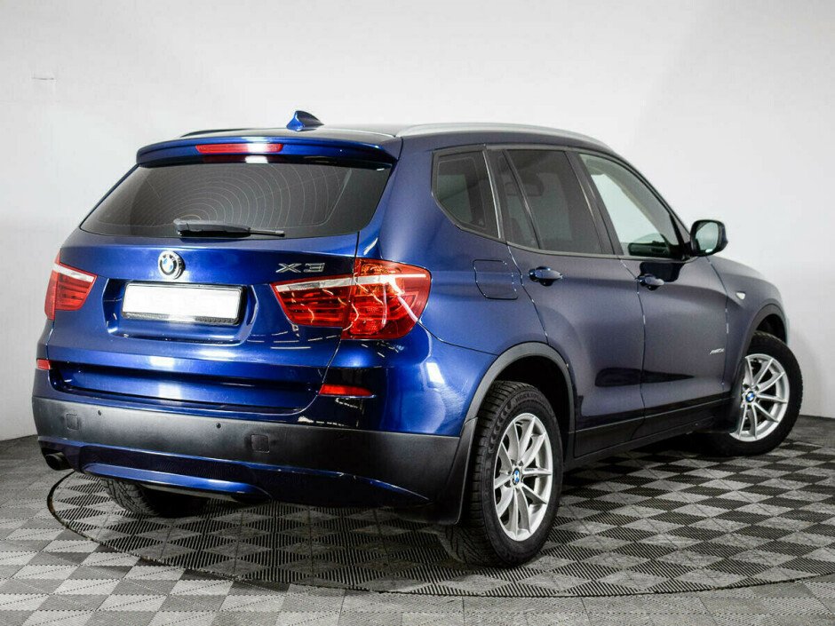2011 BMW X3 II №6394923, Синий металлик, 847000 рублей - вид 2