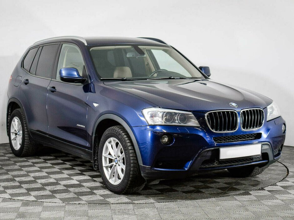 2011 BMW X3 II №6394923, Синий металлик, 847000 рублей - вид 3