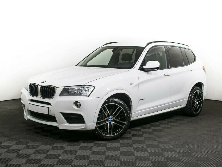 2012 BMW X3 II, Белый металлик - вид 1