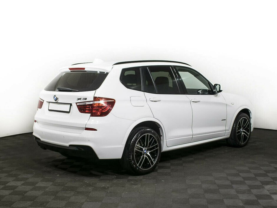 2012 BMW X3 II, Белый металлик - вид 2