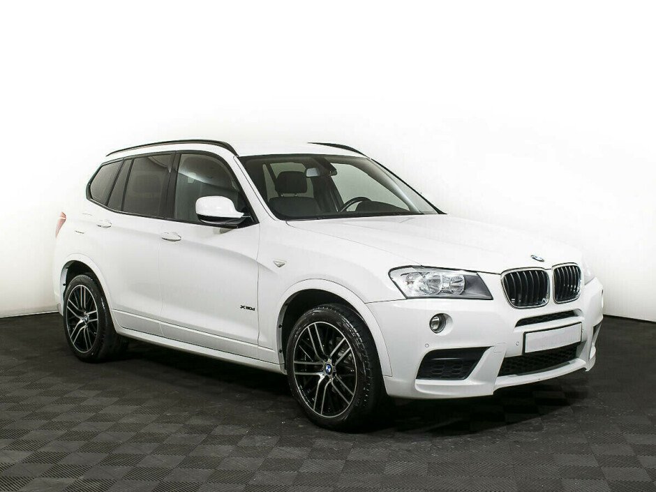 2012 BMW X3 II, Белый металлик - вид 3