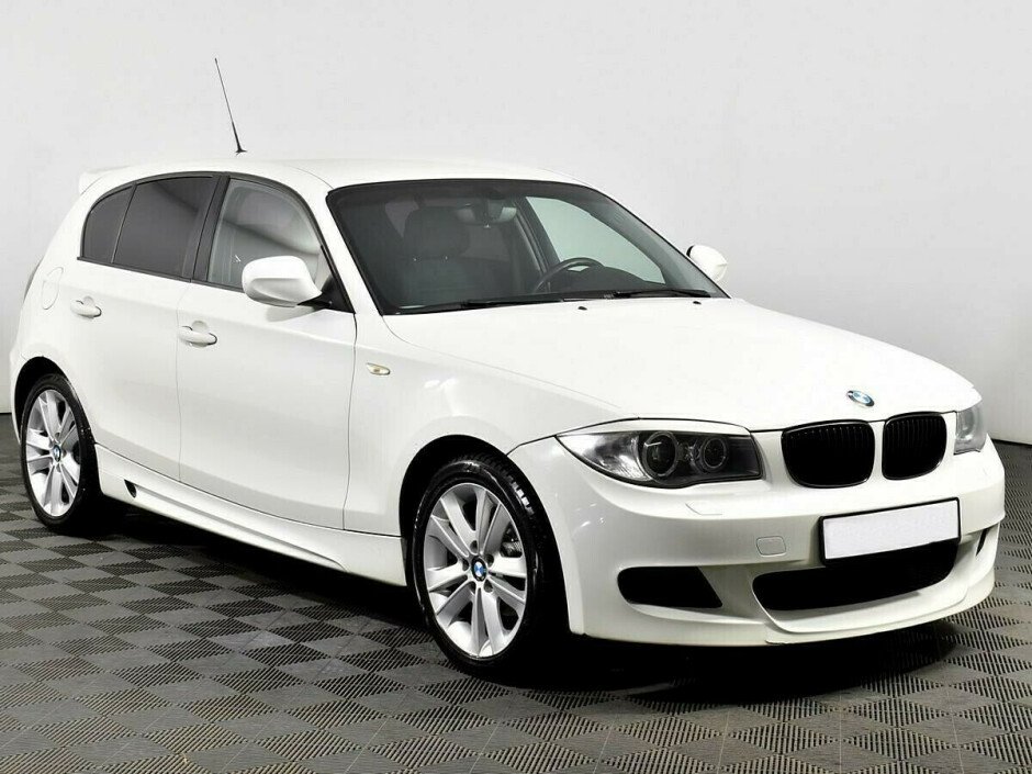 2011 BMW 1-seriya II, Белый  - вид 2