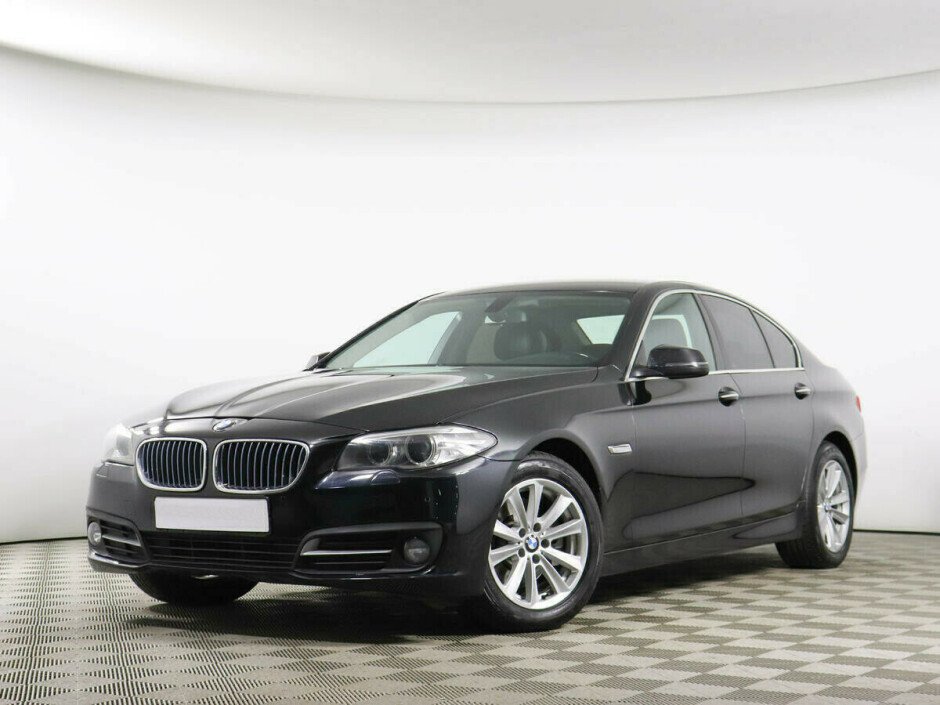 2016 BMW 5-seriya VII, Черный металлик - вид 1