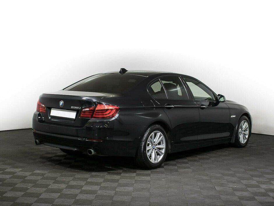 2010 BMW 5-seriya V, Черный металлик - вид 3